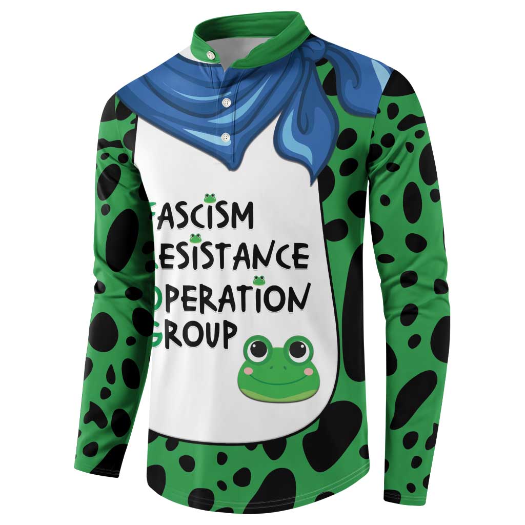 Portland Frog Protest Button Sweatshirt Frog Costume Style - Wonder Print Shop