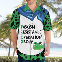 Portland Frog Protest Hawaiian Shirt Frog Costume Style - Wonder Print Shop