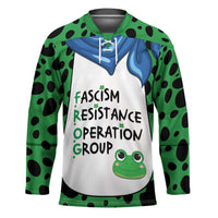 Portland Frog Protest Hockey Jersey Frog Costume Style - Wonder Print Shop