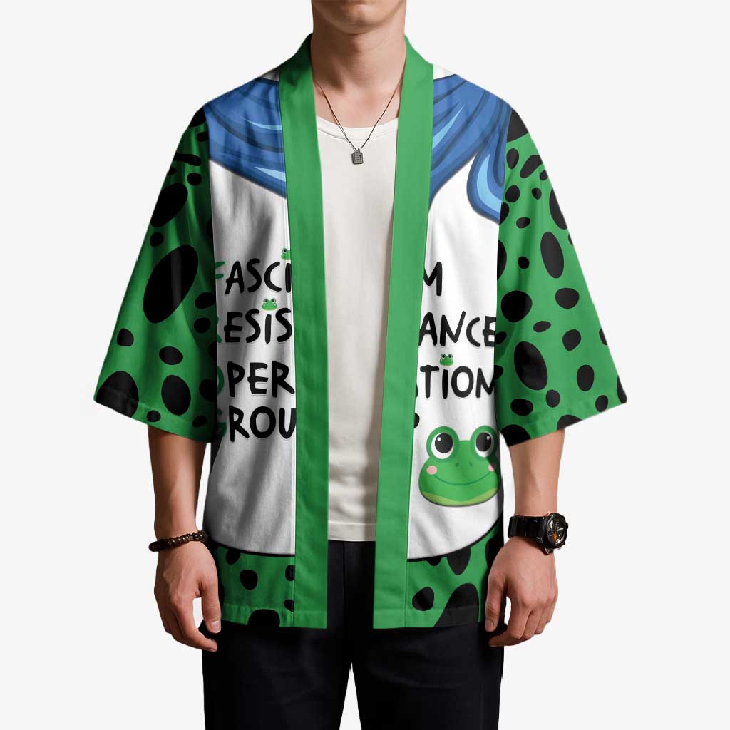 Portland Frog Protest Kimono Frog Costume Style - Wonder Print Shop