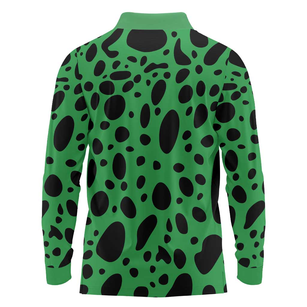 Portland Frog Protest Long Sleeve Polo Shirt Frog Costume Style - Wonder Print Shop