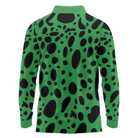 Portland Frog Protest Long Sleeve Polo Shirt Frog Costume Style - Wonder Print Shop