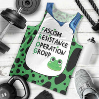 Portland Frog Protest Men Tank Top Frog Costume Style - Wonder Print Shop
