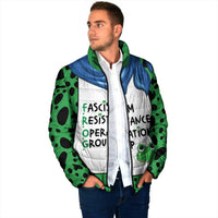 Portland Frog Protest Padded Jacket Frog Costume Style - Wonder Print Shop
