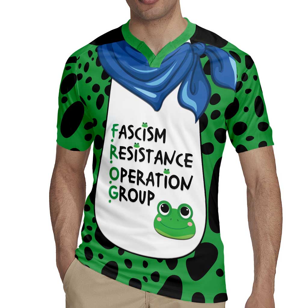 Portland Frog Protest Rugby Jersey Frog Costume Style - Wonder Print Shop