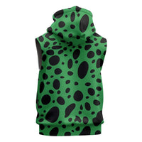Portland Frog Protest Sleeveless Hoodie Frog Costume Style - Wonder Print Shop