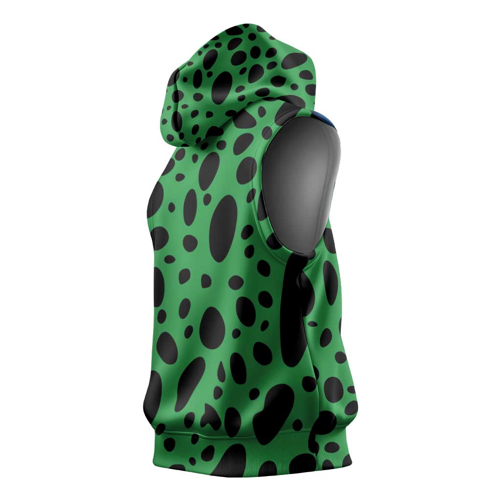 Portland Frog Protest Sleeveless Hoodie Frog Costume Style - Wonder Print Shop