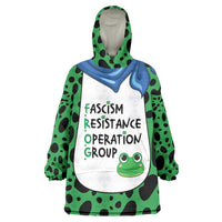 Portland Frog Protest Wearable Blanket Hoodie Frog Costume Style - Wonder Print Shop