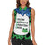 Portland Frog Protest Women Sleeveless Polo Shirt Frog Costume Style - Wonder Print Shop