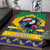 Brazil Christmas Area Rug Toco Toucan Flag Style - Wonder Print Shop