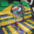 Brazil Christmas Back Car Seat Cover Toco Toucan Flag Style - Wonder Print Shop