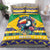 Brazil Christmas Bedding Set Toco Toucan Flag Style - Wonder Print Shop