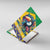 Brazil Christmas Canvas Wall Art Toco Toucan Flag Style - Wonder Print Shop