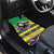 Brazil Christmas Car Mats Toco Toucan Flag Style - Wonder Print Shop