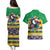 Brazil Christmas Couples Matching Puletasi and Hawaiian Shirt Toco Toucan Flag Style - Wonder Print Shop