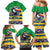 Brazil Christmas Family Matching Mermaid Dress and Hawaiian Shirt Toco Toucan Flag Style - Wonder Print Shop