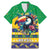 Brazil Christmas Family Matching Mermaid Dress and Hawaiian Shirt Toco Toucan Flag Style - Wonder Print Shop