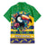 Brazil Christmas Family Matching Mermaid Dress and Hawaiian Shirt Toco Toucan Flag Style - Wonder Print Shop