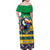 Brazil Christmas Family Matching Off Shoulder Maxi Dress and Hawaiian Shirt Toco Toucan Flag Style - Wonder Print Shop