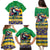 Brazil Christmas Family Matching Puletasi and Hawaiian Shirt Toco Toucan Flag Style - Wonder Print Shop