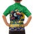 Brazil Christmas Family Matching Tank Maxi Dress and Hawaiian Shirt Toco Toucan Flag Style - Wonder Print Shop