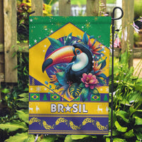 Brazil Christmas Garden Flag Toco Toucan Flag Style - Wonder Print Shop