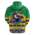 Brazil Christmas Hoodie Toco Toucan Flag Style - Wonder Print Shop
