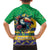 Brazil Christmas Kid Hawaiian Shirt Toco Toucan Flag Style - Wonder Print Shop