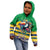 Brazil Christmas Kid Hoodie Toco Toucan Flag Style - Wonder Print Shop
