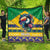 Brazil Christmas Quilt Toco Toucan Flag Style - Wonder Print Shop