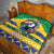 Brazil Christmas Quilt Toco Toucan Flag Style - Wonder Print Shop