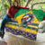 Brazil Christmas Quilt Toco Toucan Flag Style - Wonder Print Shop