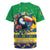 Brazil Christmas Rugby Jersey Toco Toucan Flag Style - Wonder Print Shop