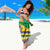 Brazil Christmas Sarong Toco Toucan Flag Style - Wonder Print Shop