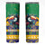 Brazil Christmas Skinny Tumbler Toco Toucan Flag Style - Wonder Print Shop