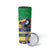 Brazil Christmas Skinny Tumbler Toco Toucan Flag Style - Wonder Print Shop