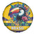 Brazil Christmas Spare Tire Cover Toco Toucan Flag Style - Wonder Print Shop