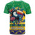Brazil Christmas T Shirt Toco Toucan Flag Style - Wonder Print Shop