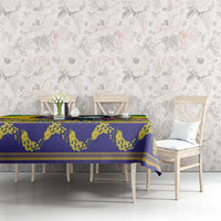 Brazil Christmas Tablecloth Toco Toucan Flag Style - Wonder Print Shop