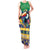 Brazil Christmas Tank Maxi Dress Toco Toucan Flag Style - Wonder Print Shop