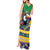 Brazil Christmas Tank Maxi Dress Toco Toucan Flag Style - Wonder Print Shop