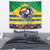 Brazil Christmas Tapestry Toco Toucan Flag Style - Wonder Print Shop