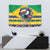 Brazil Christmas Tapestry Toco Toucan Flag Style - Wonder Print Shop