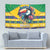 Brazil Christmas Tapestry Toco Toucan Flag Style - Wonder Print Shop