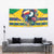 Brazil Christmas Tapestry Toco Toucan Flag Style - Wonder Print Shop