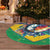 Brazil Christmas Tree Skirt Toco Toucan Flag Style - Wonder Print Shop