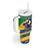 Brazil Christmas Tumbler With Handle Toco Toucan Flag Style - Wonder Print Shop