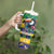 Brazil Christmas Tumbler With Handle Toco Toucan Flag Style - Wonder Print Shop