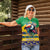 Brazil Christmas Women Polo Shirt Toco Toucan Flag Style - Wonder Print Shop