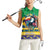 Brazil Christmas Women Sleeveless Polo Shirt Toco Toucan Flag Style - Wonder Print Shop